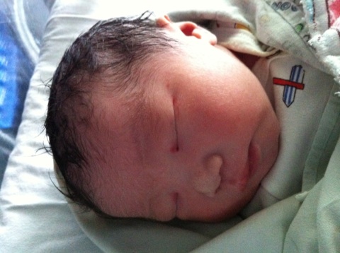 大侄女张天池诞生照