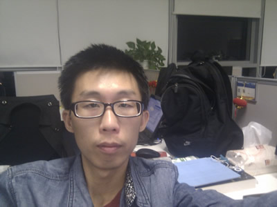 加班自拍，拍的还不错吧