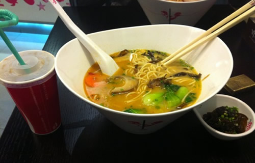 北海道骨汤面