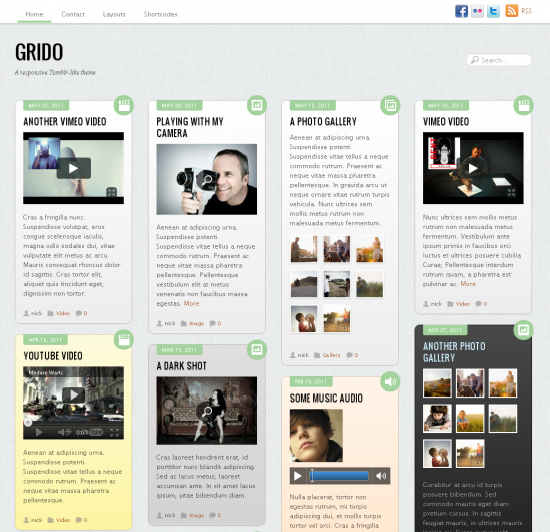 Grido WordPress Theme