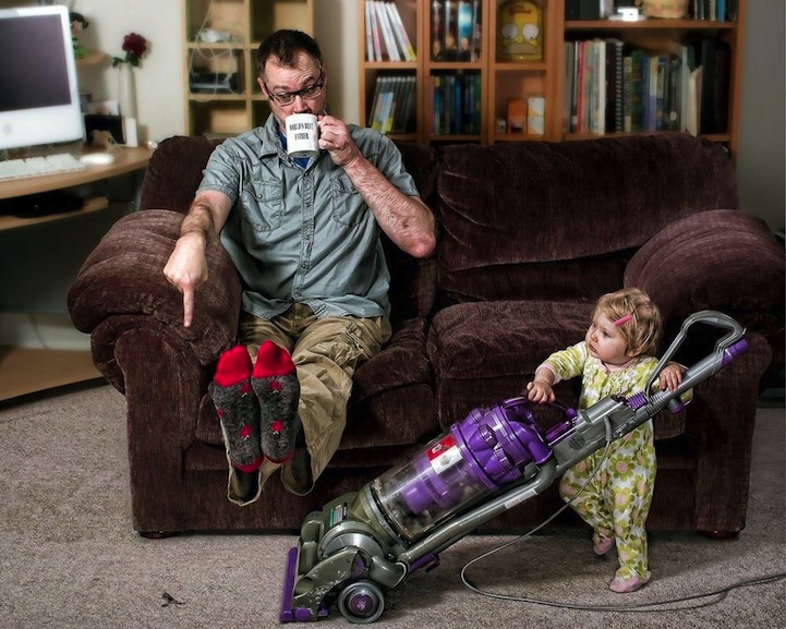 人像摄影：父与女