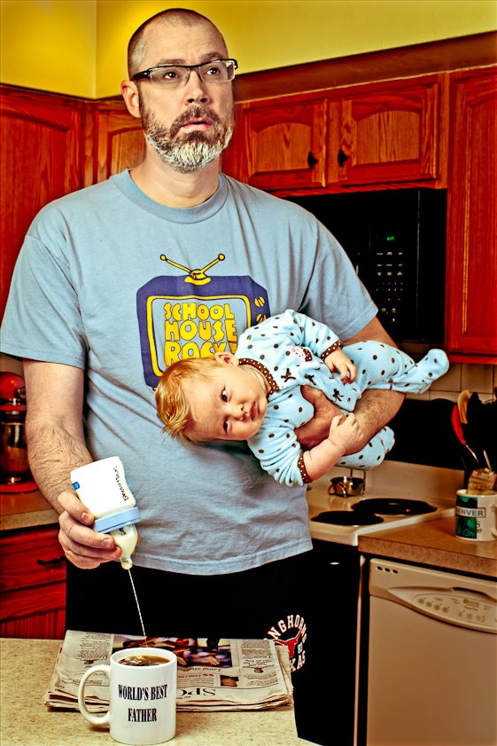 人像摄影：父与女