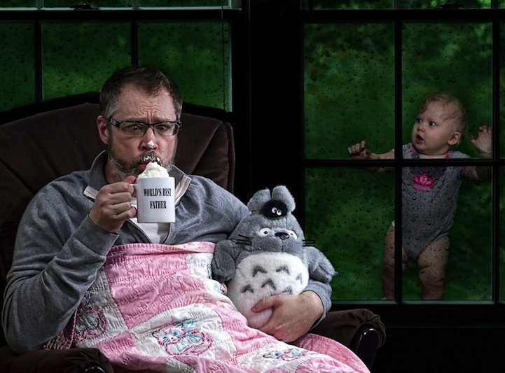 人像摄影：父与女