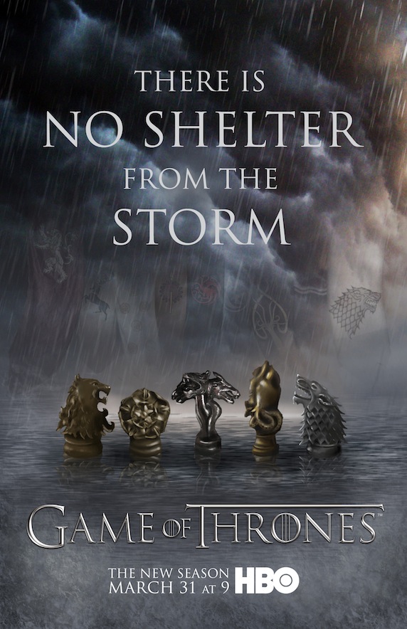 《权利的游戏》第3季海报