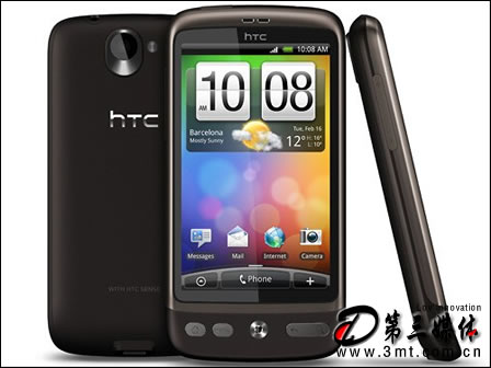 HTC手机: Desire五月升级2.3Incredible等到夏季