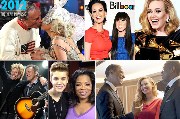 美国公告牌2012年度榜单Top20