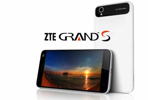 全球最薄 5寸FHD高清屏中兴Grand S