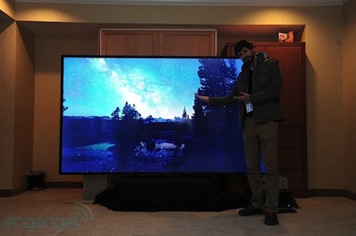 全球首台110寸4K电视