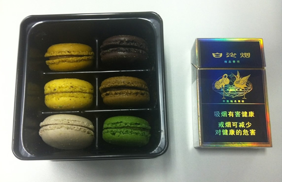 少女的酥胸：法国马卡龙杏仁小圆饼