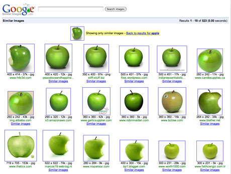 Google图片相似搜索