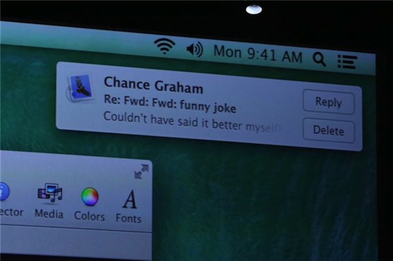 WWDC 2013 通知中心升级