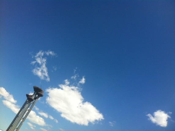 北京蓝天 -奥林匹克公园