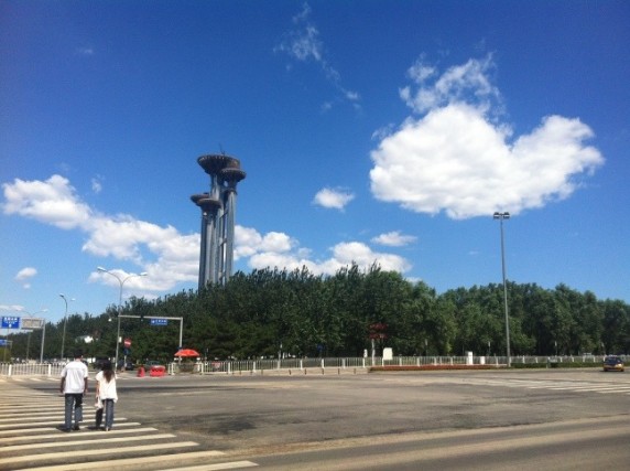 北京蓝天 - 奥林匹克公园