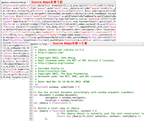 使用 JavaScript Source Map