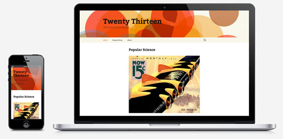 WordPress Twenty Thirteen (2013)主题