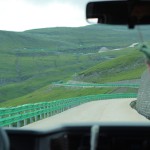 长白山北坡盘山路