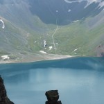 长白山北面天池美景