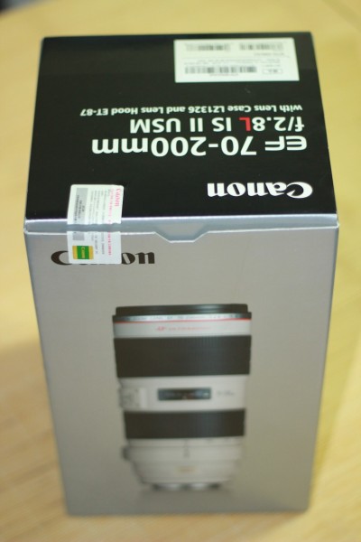 EF 70-200mm f/2.8L IS II USM 镜头 外包装