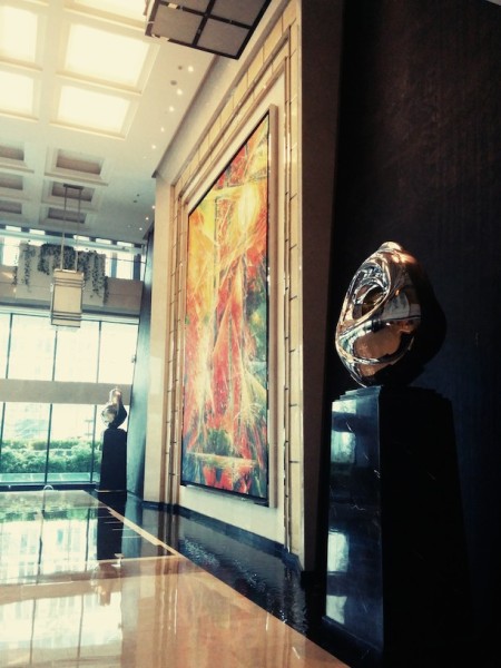 朝林广场大厅一角