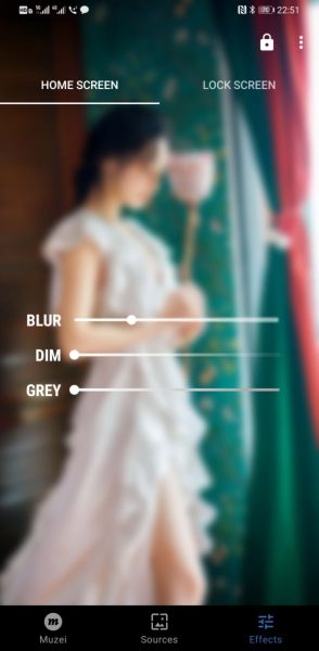 Muzei Live Wallpaper 特效